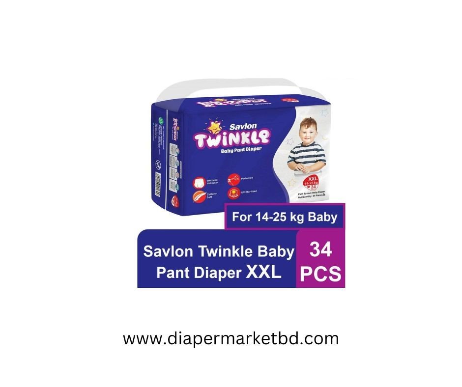 Twinkle Baby Diaper Pant XXL Size 34 pcs