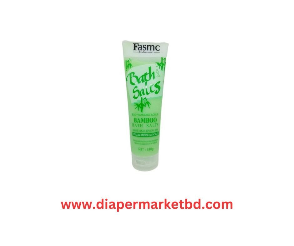 Fasmc Bamboo Bath Salts With Body Massage Scrub 380gm