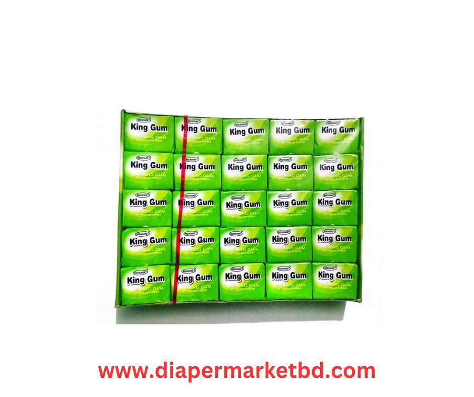 King Gum Watermelon Flavor Chewing Gum 1 Box