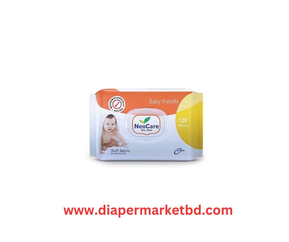 Neocare Baby Wet Wipes 120 Pcs Pack