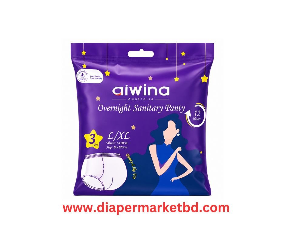 Aiwibi Australia Overnight Sanaitary Napkin L/XL 3 Pcs Pack