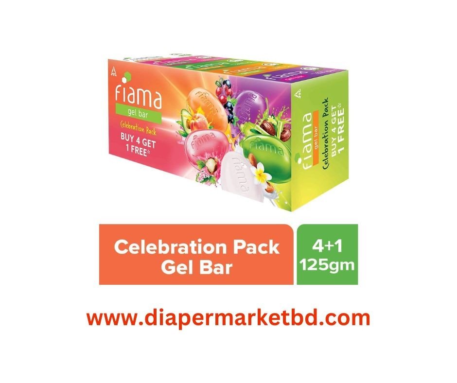 Fiama Gel Bar Soap (125x5) 625 gm