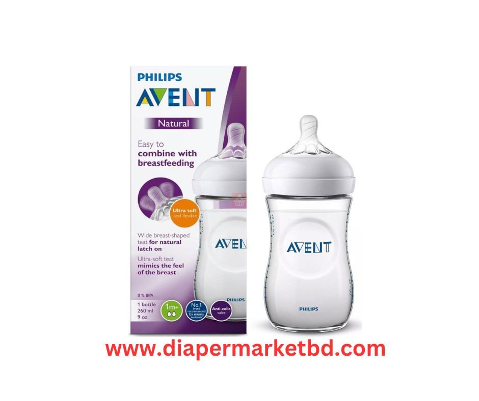 Baby Feeder Philips Avent Natural Baby Feeder Bottle 3-6m 260ml
