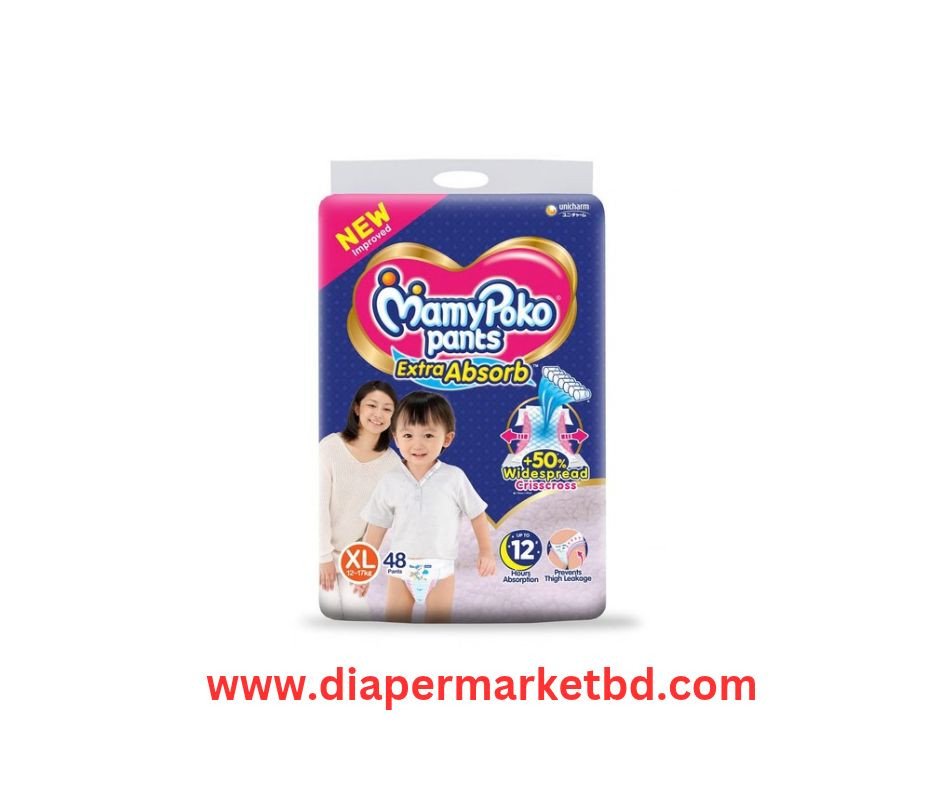 MamyPoko Pant Diaper Extra Large 12–17 Kg 48 Pcs