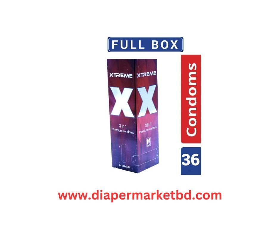 Xtream 3 in 1 Premium Condom 1 Box