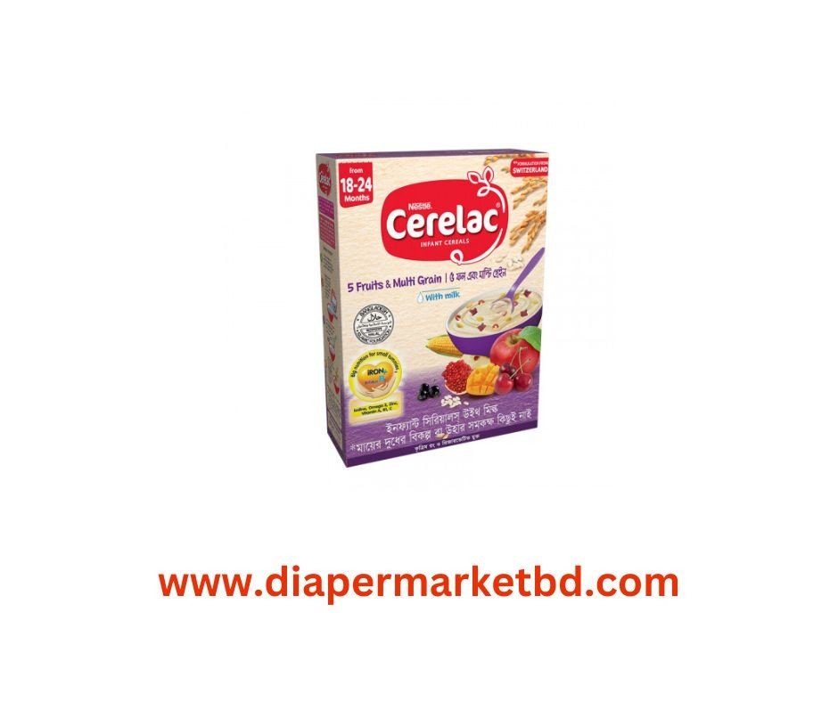 Cerelac Stage 5 Fruits & Multi Grain with Milk 350gm BiB