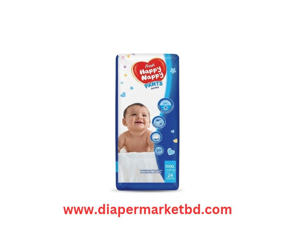Fresh Happy Nappy Pant Diaper XXXL 17–30 Kg 24 Pcs