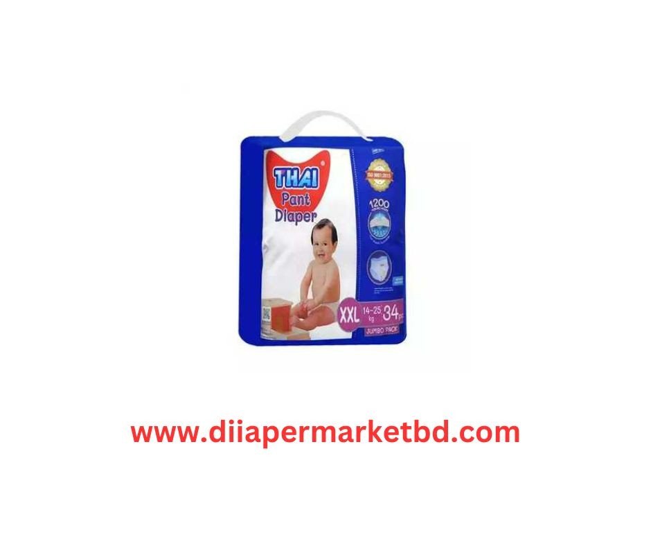 Thai Pant Style Diaper XXL (14 - 25 kg) 34 pcs